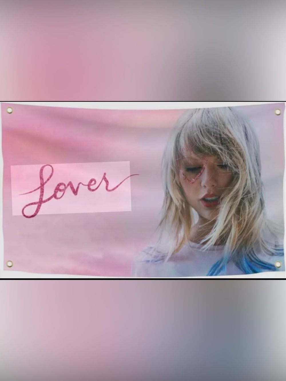 Taylor Swift Lover Tapestry 3ftx5ft